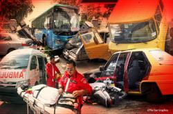 Two-lorry accident causes pile-up on North-South Expressway near Ipoh