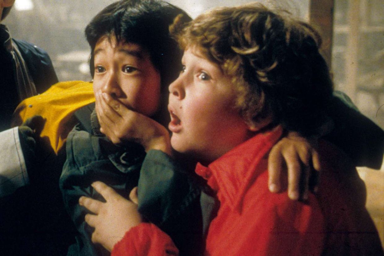 Ke Huy Quan (left) and Jeff Cohen in 'The Goonies' – Photo: Filepic