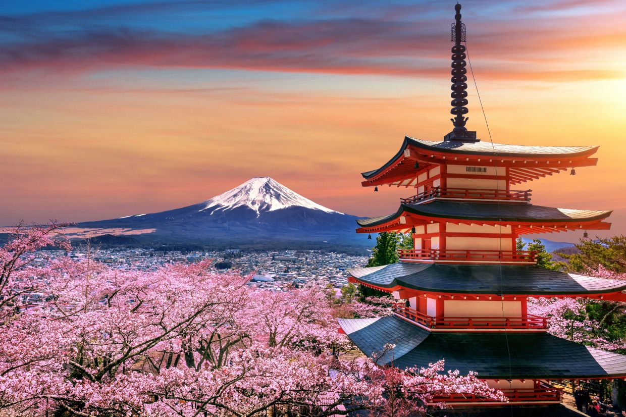 Visitors can take advantage of the good deals at the MATTA Fair and take a trip to Japan to enjoy the stunning sunset at Mount Fuji.