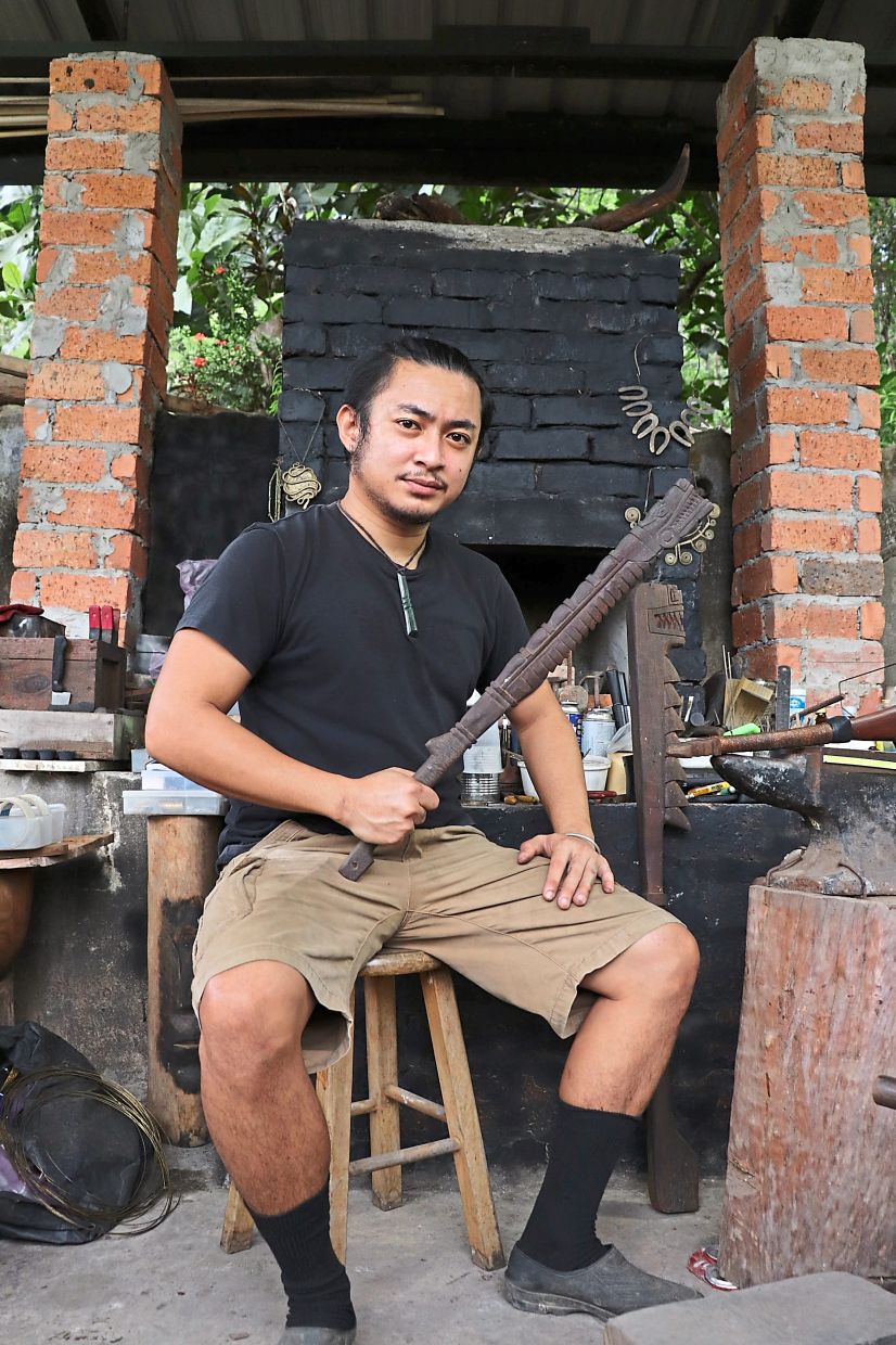 Through his handcrafted jewellery Labunda hopes to preserve his heritage. Photo: Jason Labunda 