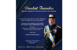 Dr Wee conveys birthday wishes to Johor Ruler