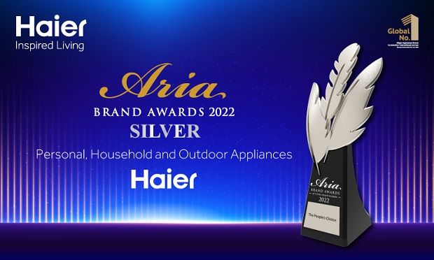 Winning silver at the inaugural Putra Aria Brand Awards 2022 signifies another milestone for Haier.