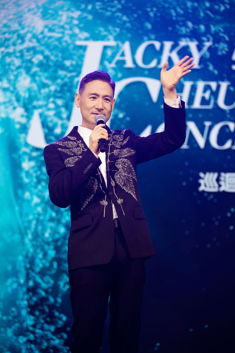 HK star Jacky Cheung set for new world tour, Malaysia will be one of