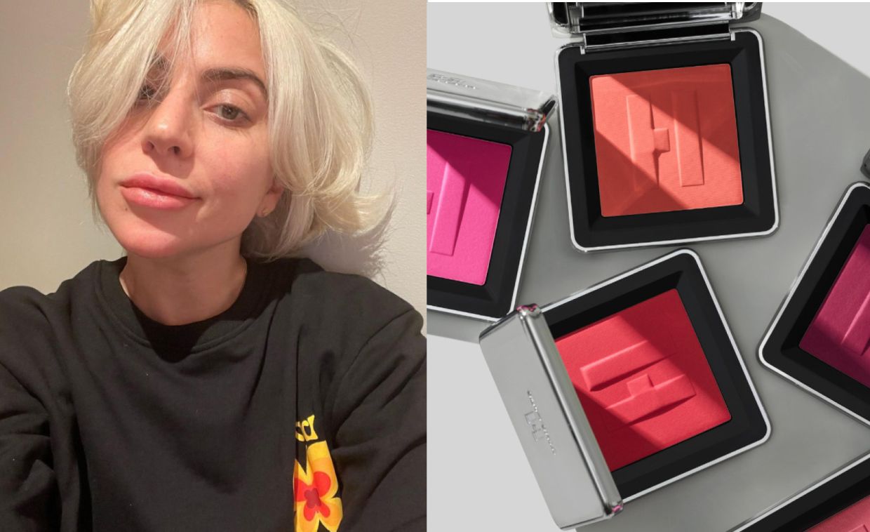 A portion of sales from Lady Gaga's beauty products benefits her charity foundation. — Lady Gaga/Instagram