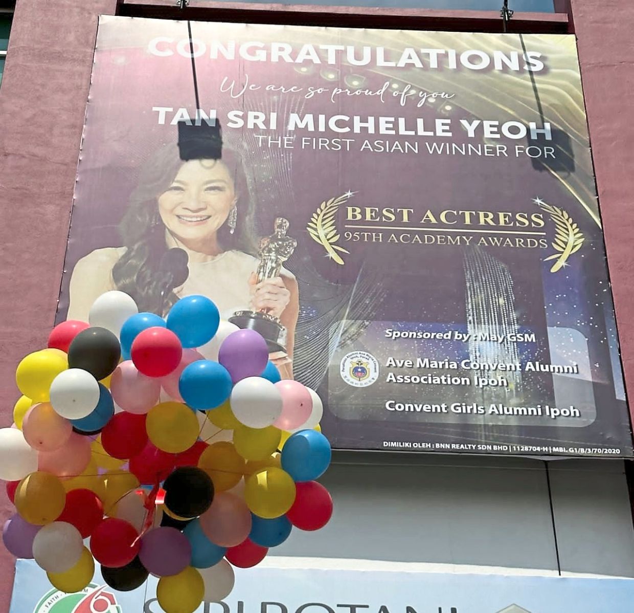 Now, Michelle's up in the limelight in Ipoh - Vimarsana News