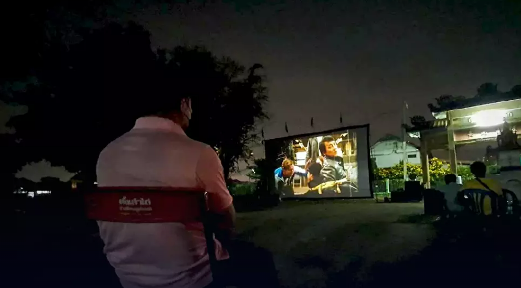 In Thai graveyard, lights flicker as dead join the living for movie night - Vimarsana News