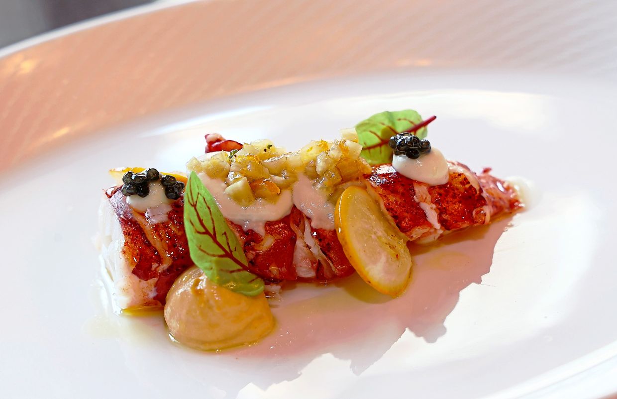 Lobster isn’t something you’re likely to have for lunch, but why not when it’s this good?