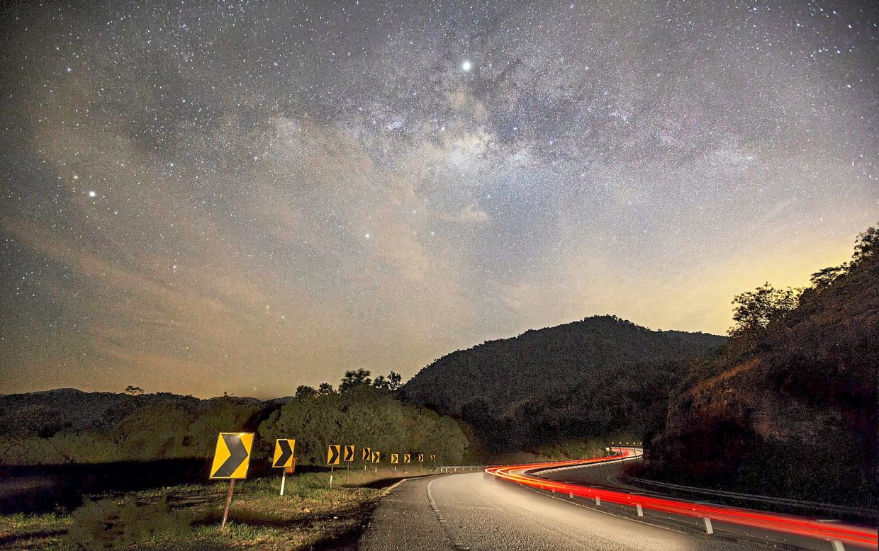 Kuala Kubu Baru is the nearest place to Kuala Lumpur to see and photograph the Milky Way.