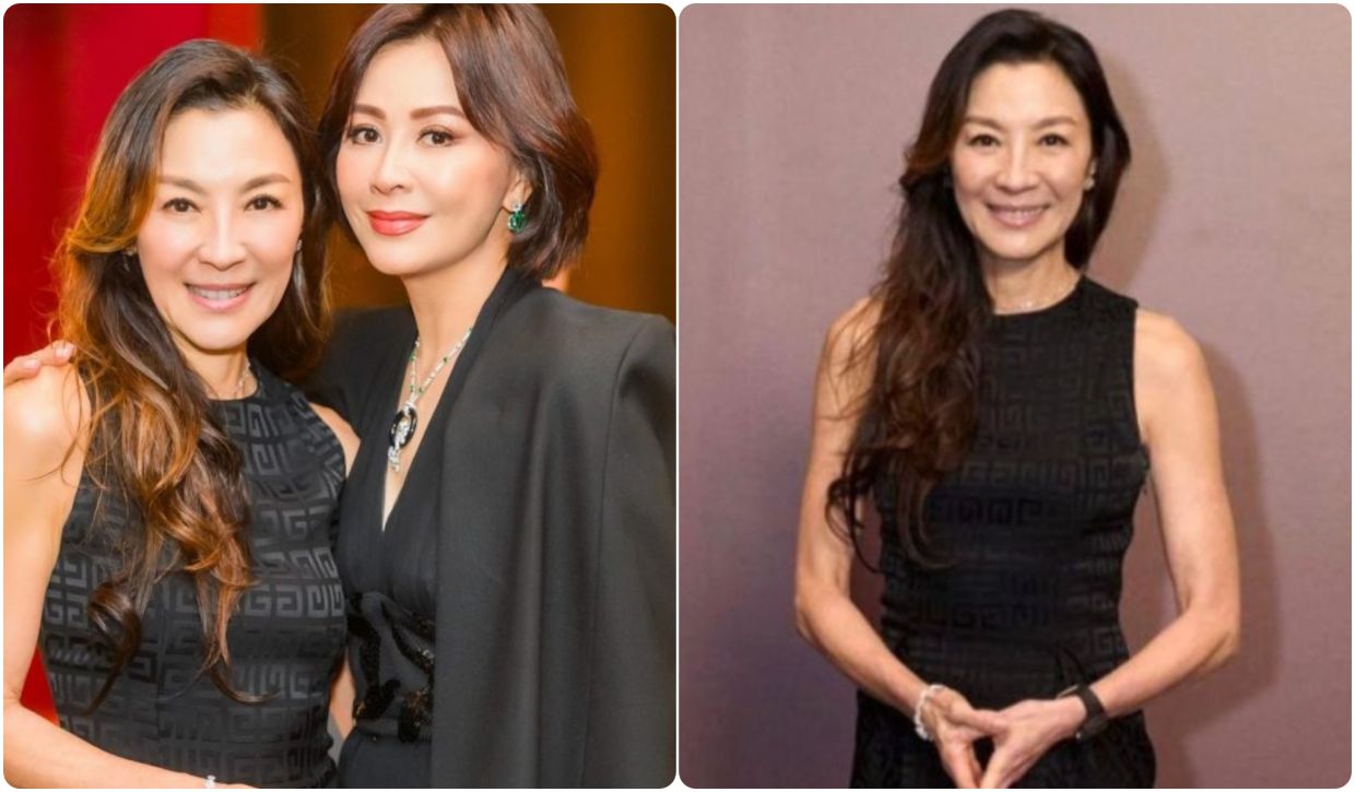 Carina Lau with Michelle Yeoh. Photos: Carina Lau/Instagram, Michelle Yeoh/Instagram