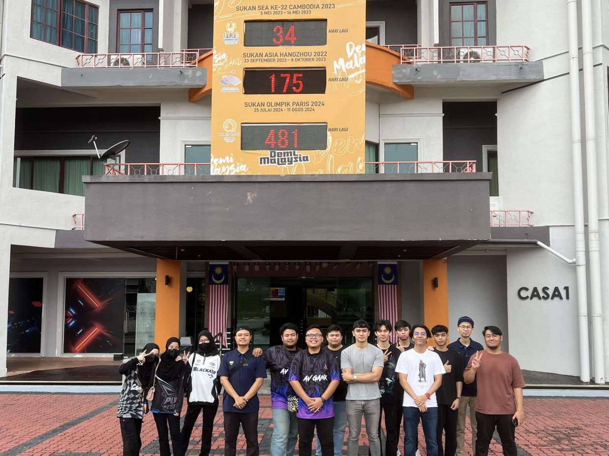 The esports athletes are undergoing a month-long boot camp at Bukit Jalil in Kuala Lumpur. — ANDREW CHEONG