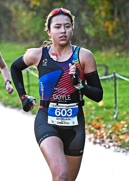 Getting the balance right: Triathlete Siobhain Doyle Mei Li is studying Chemical Engineering at the University of Bath in the UK.