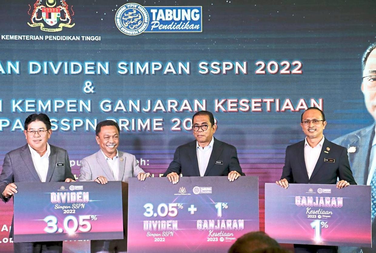 HIGHER SIMPAN SSPN DIVIDEND REFLECTS PTPTN’S GOOD MANAGEMENT The Star