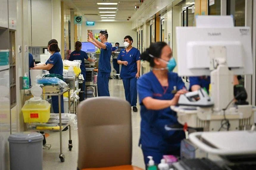 Surge in Covid-19 cases unlikely to overwhelm Singapore hospitals, say experts - Vimarsana News