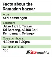 Ayam geprek beckons, rain or shine