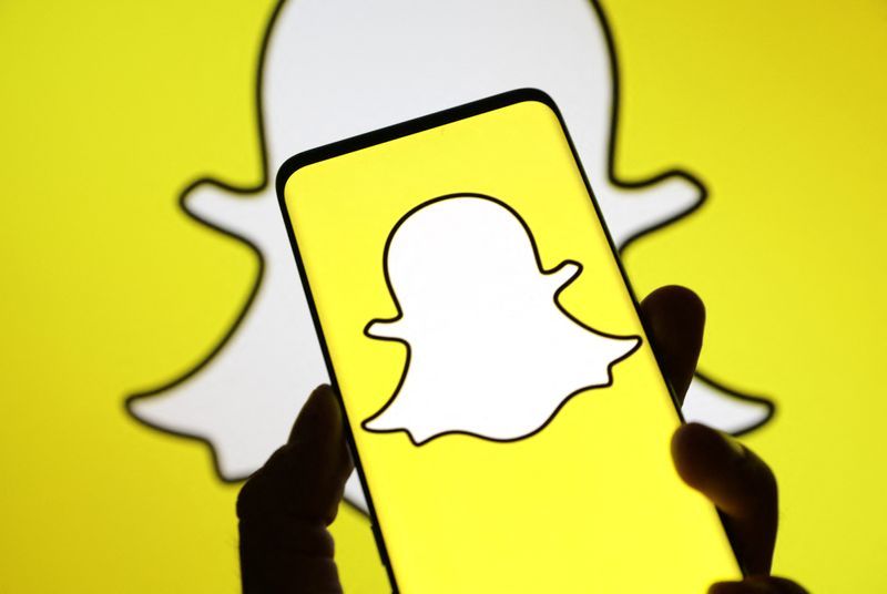 FILE PHOTO Snapchat logo is seen in this illustration taken July 28 2022. REUTERSDado RuvicIllustration