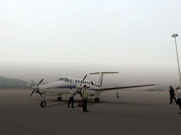 First trial flight takes place at new Huaphan airport - Vimarsana News
