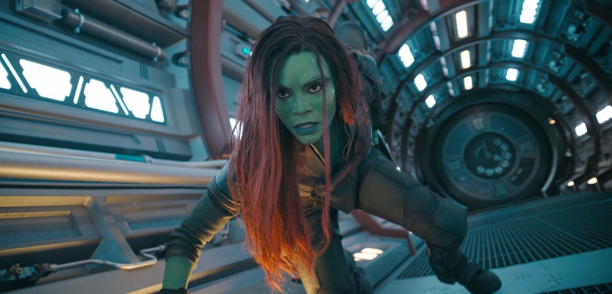 It's Gamora, but not the same Gamora. Keep up, will you?