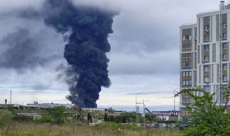 Oil depot fire part of Ukraine's preparation for counter-offensive - military - Vimarsana News