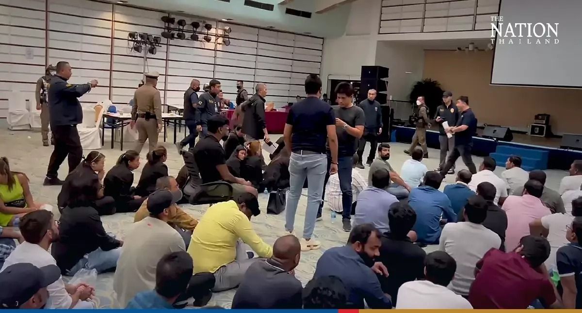 Misbehaving visitors 83 Indian tourists land in jail over gambling