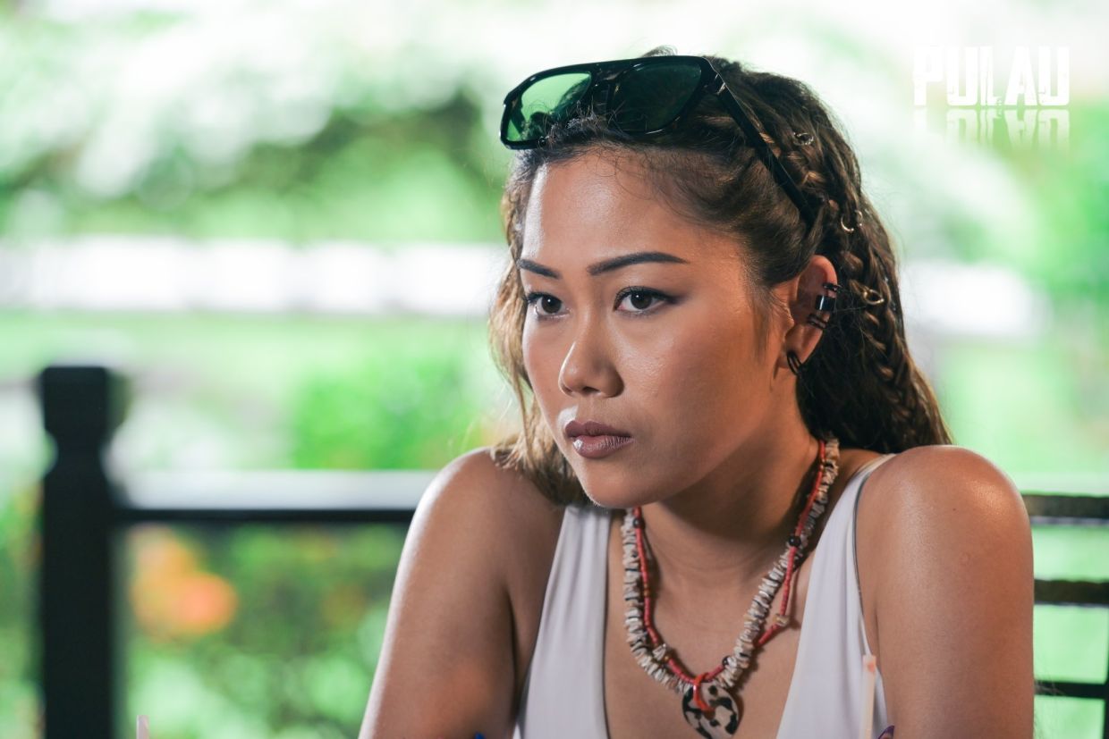Sabronzo stars as Yaya in the horror movie, 'Pulau'.