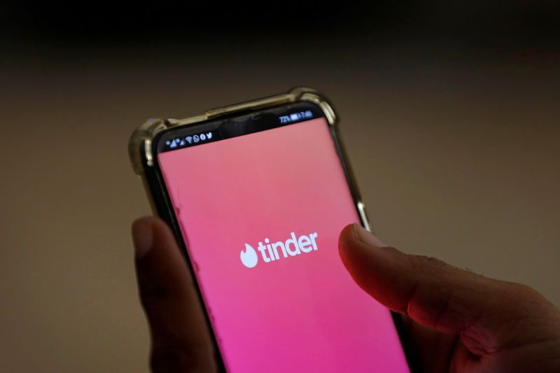 FILE PHOTO The dating app Tinder is shown on a mobile phone in this picture illustration taken September 1 2020. Picture taken September 1 2020. REUTERSAkhtar SoomroIllustrationFile Photo