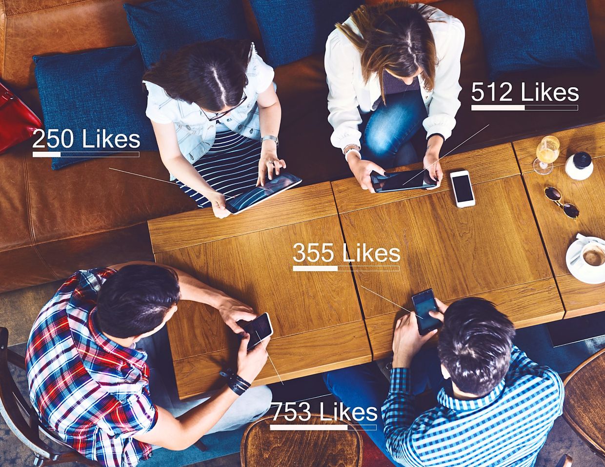 The need for likes and positive affirmation can lead to prioritising one’s online presence at the expense of real-life relationships and responsibilities. — AFP