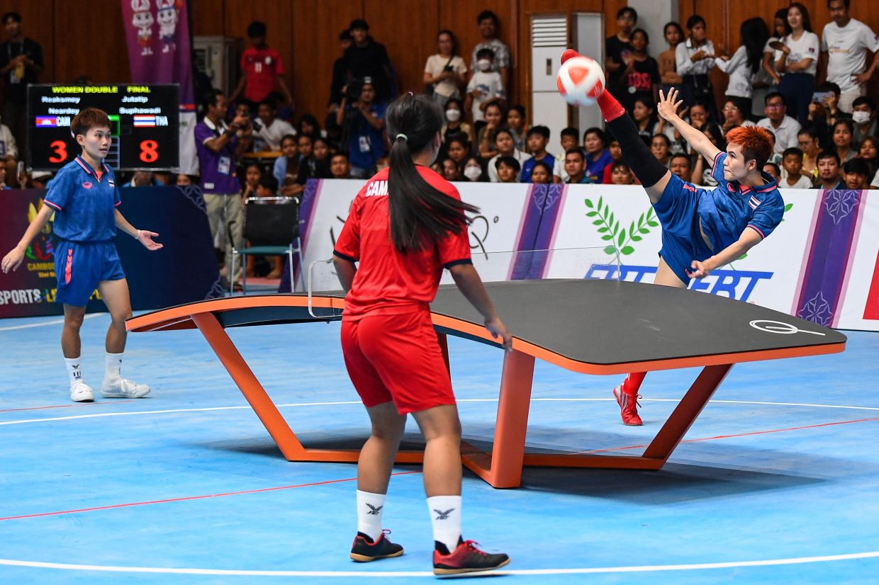 Fast-rising Teqball crashes South-East Asian Games in Cambodia - Vimarsana News