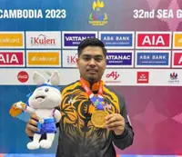 Saiful Bahri captures sixth gold for Malaysia in men's singles petanque