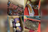 Teacher in the soup over illegal import of food items including animal blood