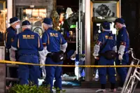 Four held after failed heist in swanky Tokyo district