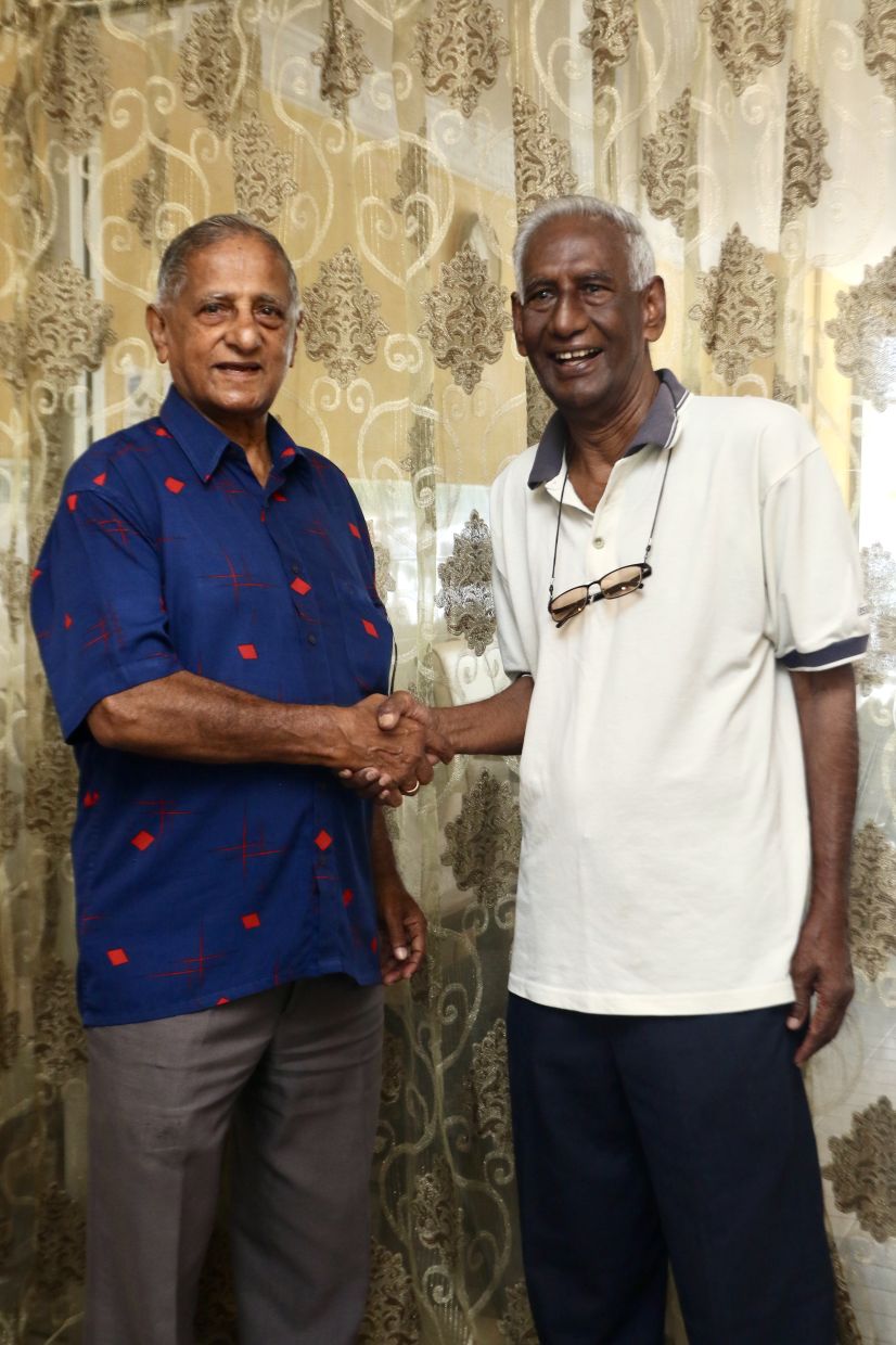 George and Thanda’s families have grown to become friends as well, and over the years the men have often visited each other even when they lived far apart