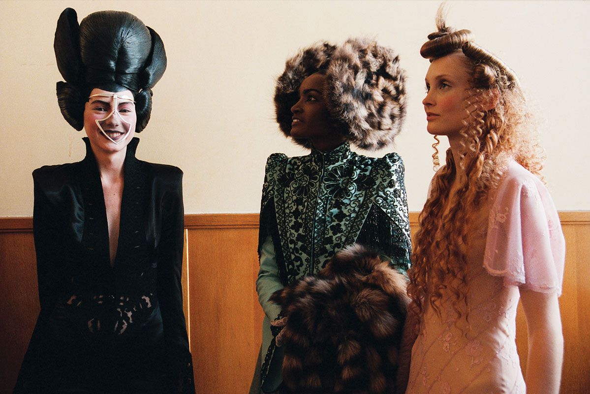 Fashion can indeed provide a visual feast for the eyes. Seen here is a scene from the 'McQueen' documentary. Photo: Filepic