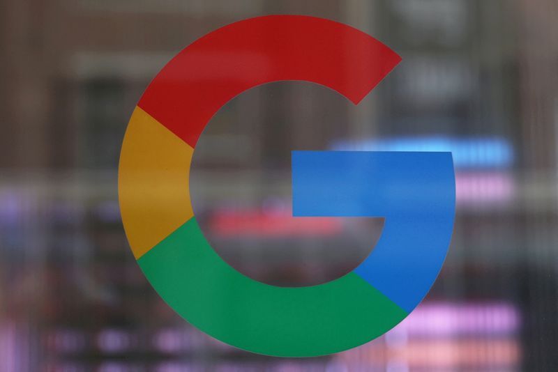 FILE PHOTO The logo of Google LLC is seen at the Google Store Chelsea in New York City U.S. January 20 2023. REUTERSShannon Stapleton