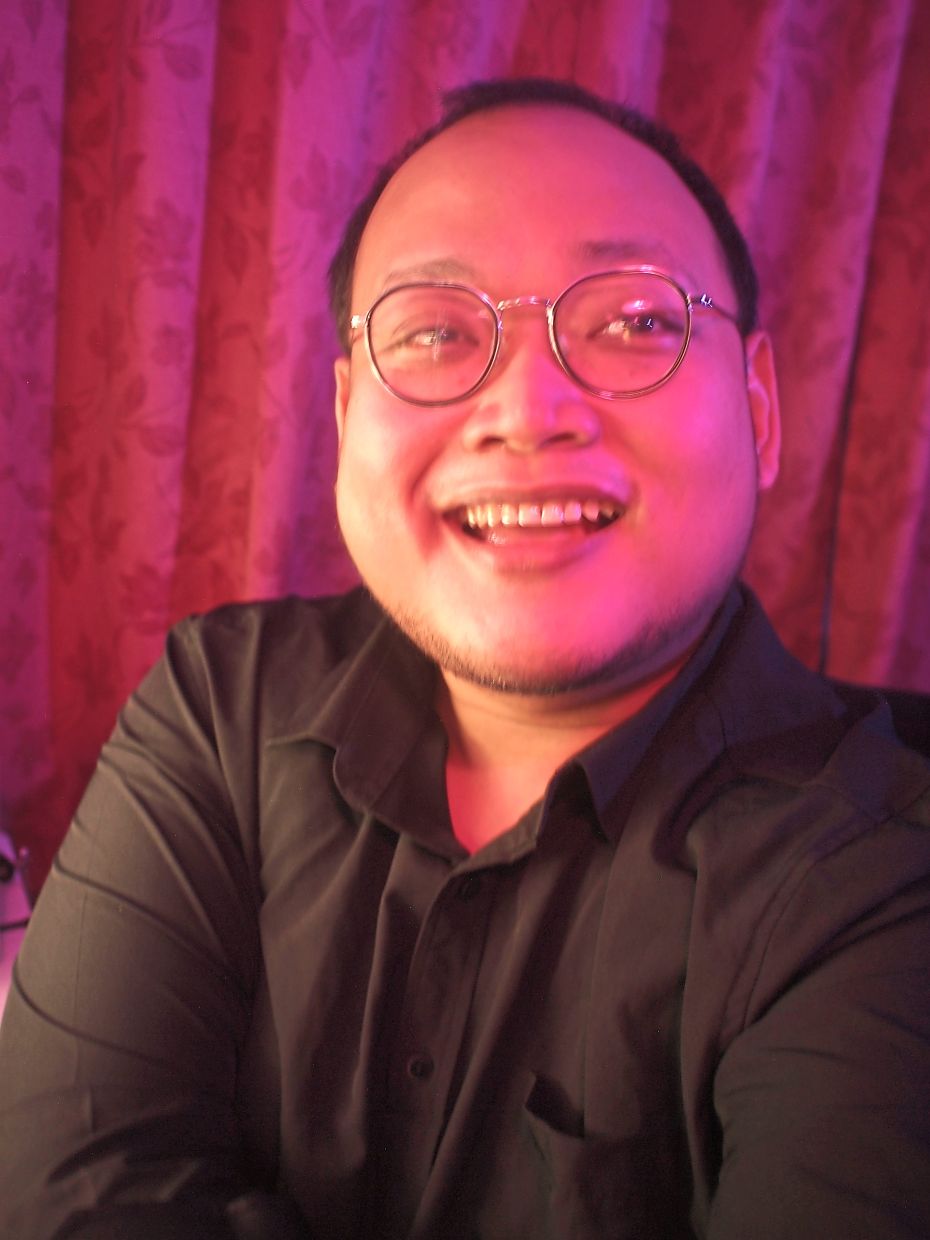 Adiwijaya says that the most challenging aspect of the playwriting process was trying to retain the unique combination of northern Malay dialect (Bahasa Utara) mixed with English. Photo: Adiwijaya Iskandar