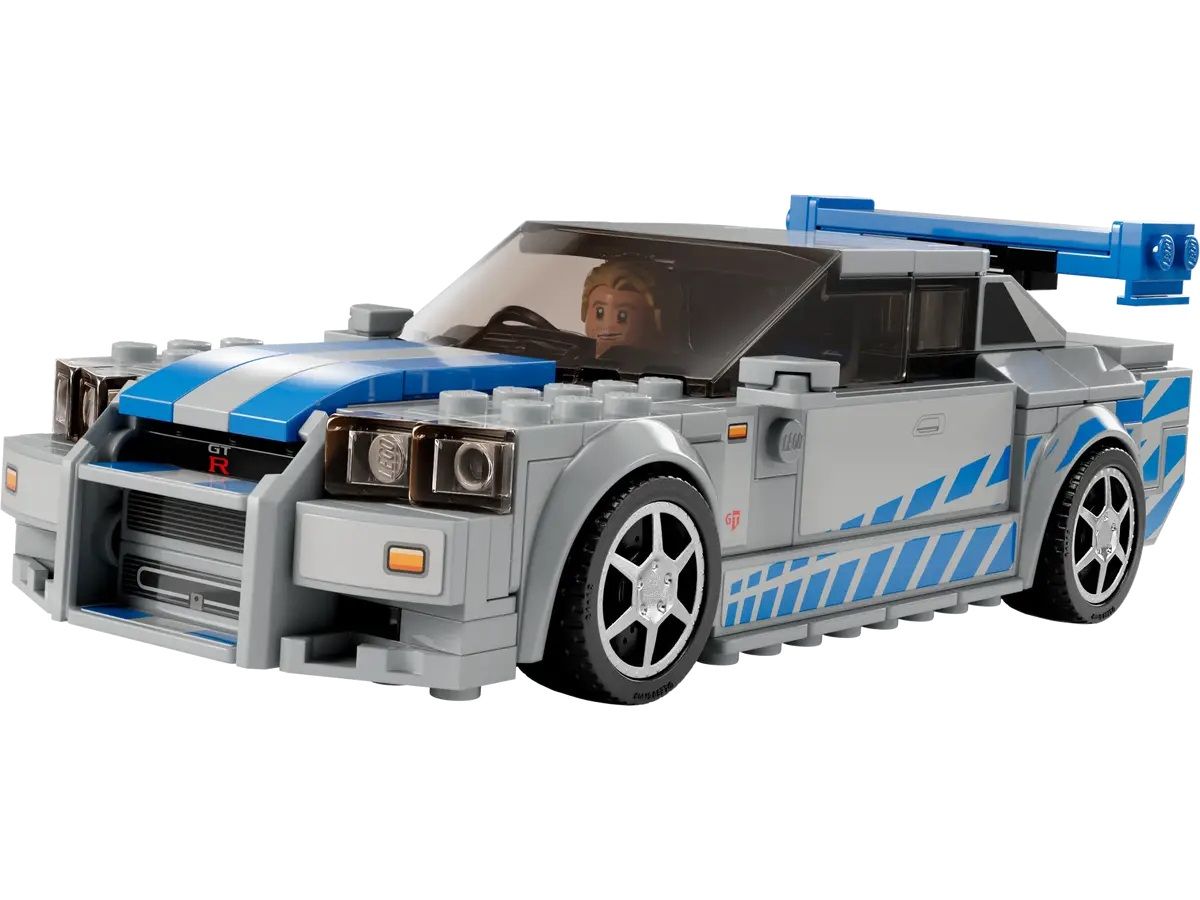 This iconic car from the movie franchise comes to live, built by you from scratch. —  Lego.com