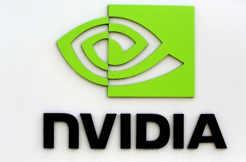 FILE PHOTO The logo of technology company Nvidia is seen at its headquarters in Santa Clara California February 11 2015.  REUTERSRobert Galbraith