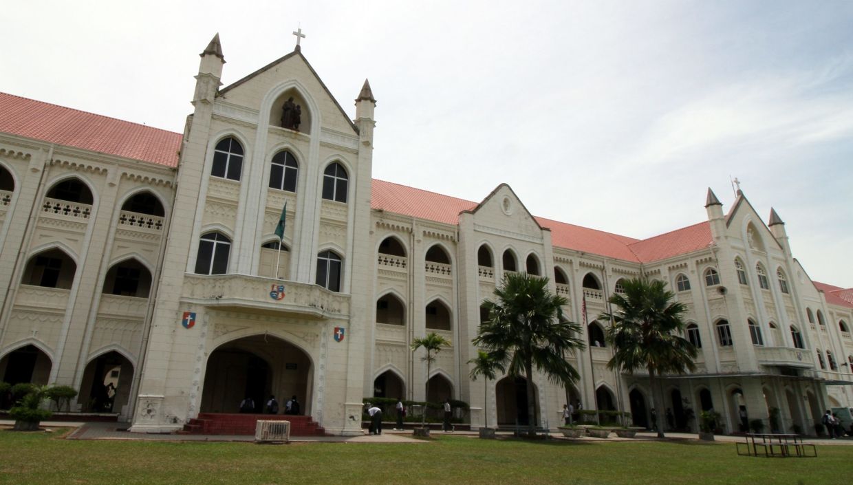 St Michael's Institution in Ipoh was built in 1923. — Filepic
