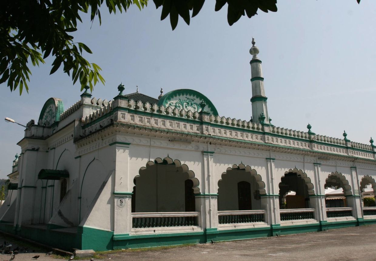 The Indian Muslim Mosque is still being used by locals today. — Filepic