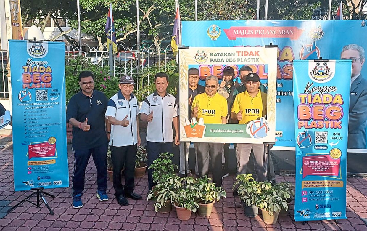Ipoh starts its ‘no plastic bag’ on Saturdays drive The Star