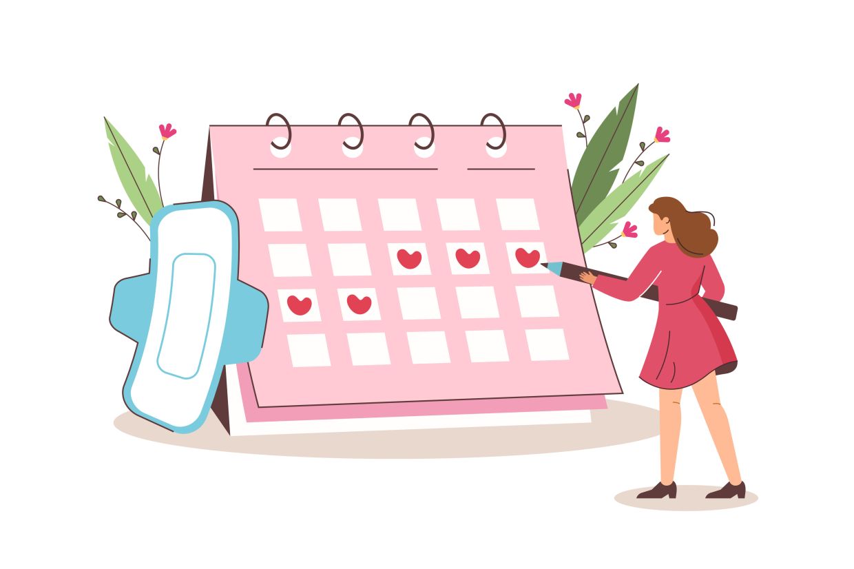 Getting pregnant close to your period can create difficulties in dating the age of your foetus, which can cause complications in planning prenatal care.