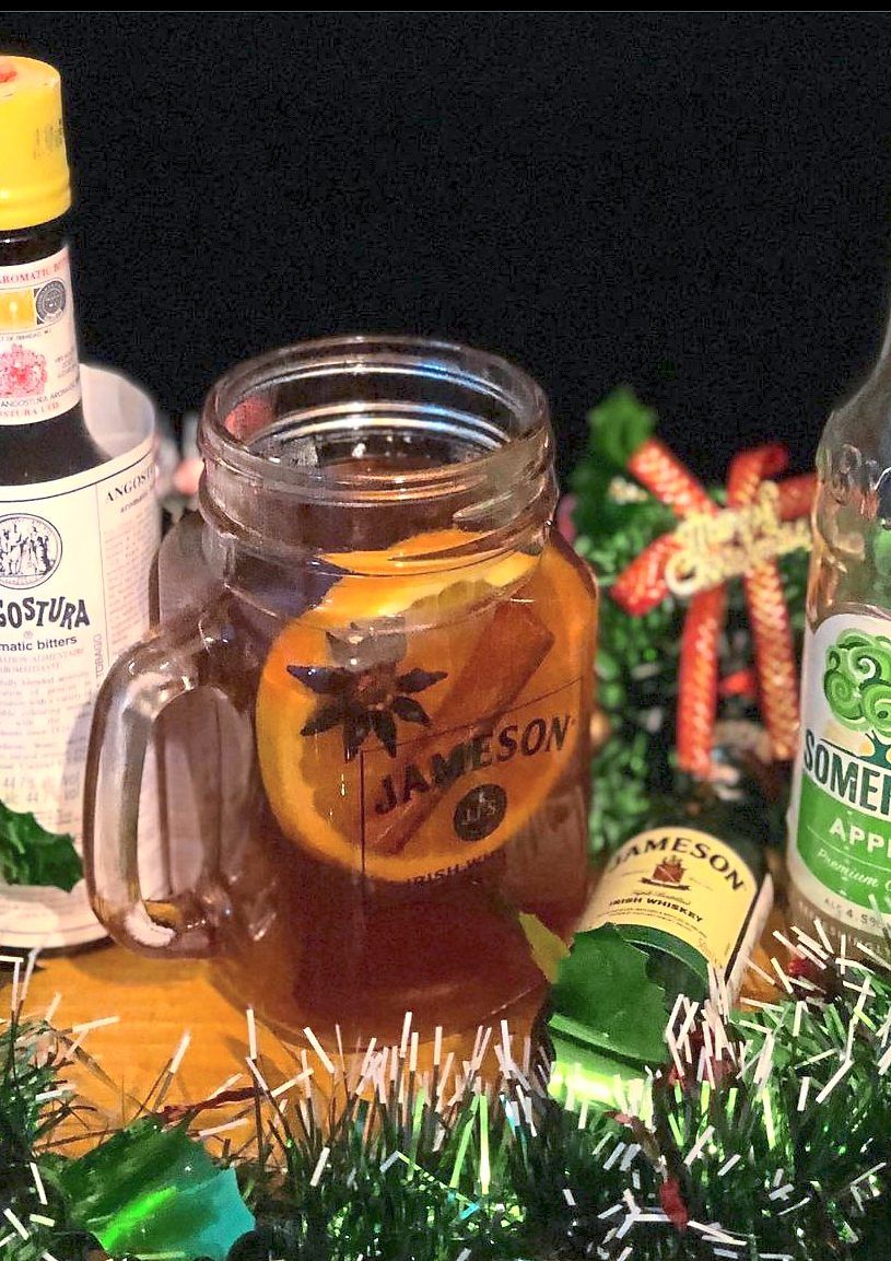 You can also make cocktails like the wassail with cider. — Filepic