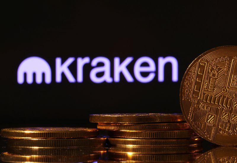 Kraken cryptocurrency exchange logo is seen in this illustration taken July 28 2022. REUTERSDado RuvicIllustrationFile Photo