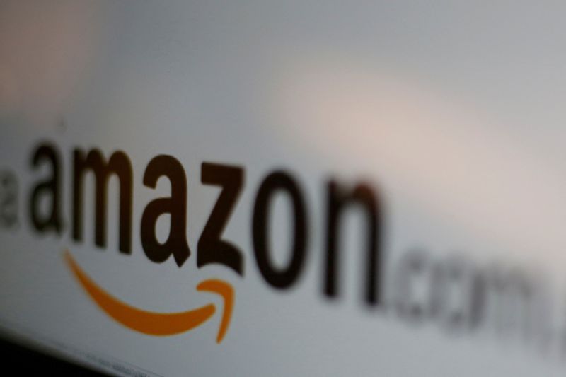 FILE PHOTO The logo of the web service Amazon is pictured in this June 8 2017 illustration photo. REUTERSCarlos JassoIllustration