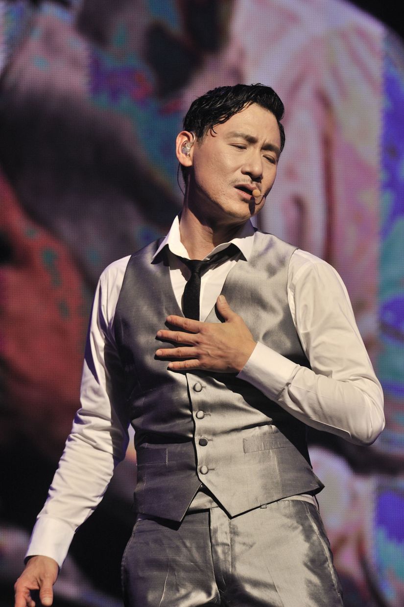 Jacky Cheung will be performing in Malaysia in August. Photo: Filepic
