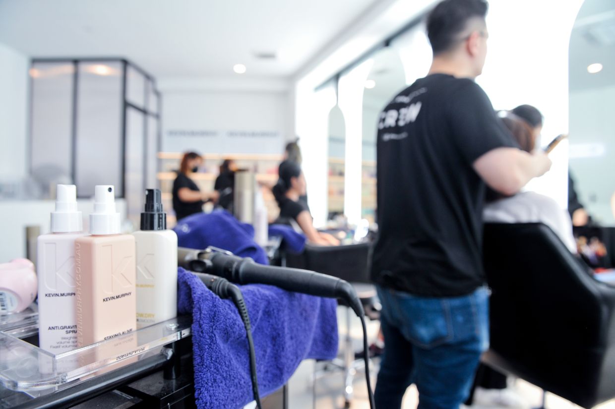 Using the right products for your hair is important as it can help rejuvenate hair or address hair issues. Photo: Kevin Murphy