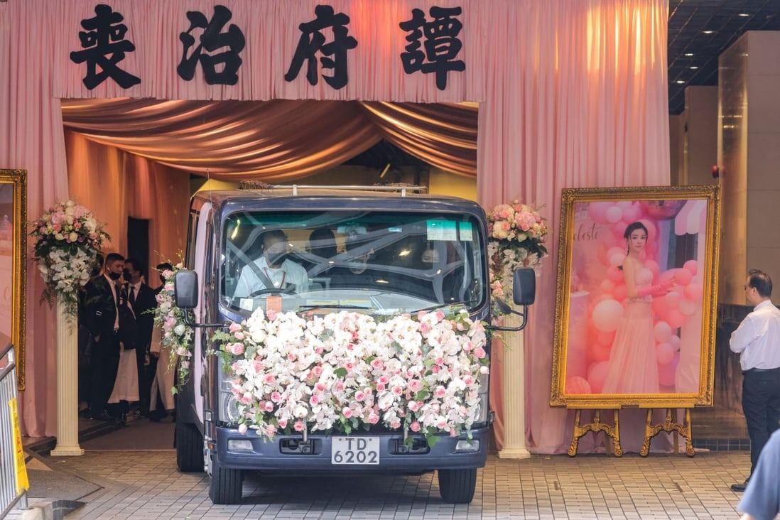 Abby Choi's family, friends bid final farewell as pink-themed funeral comes to a close - Vimarsana News