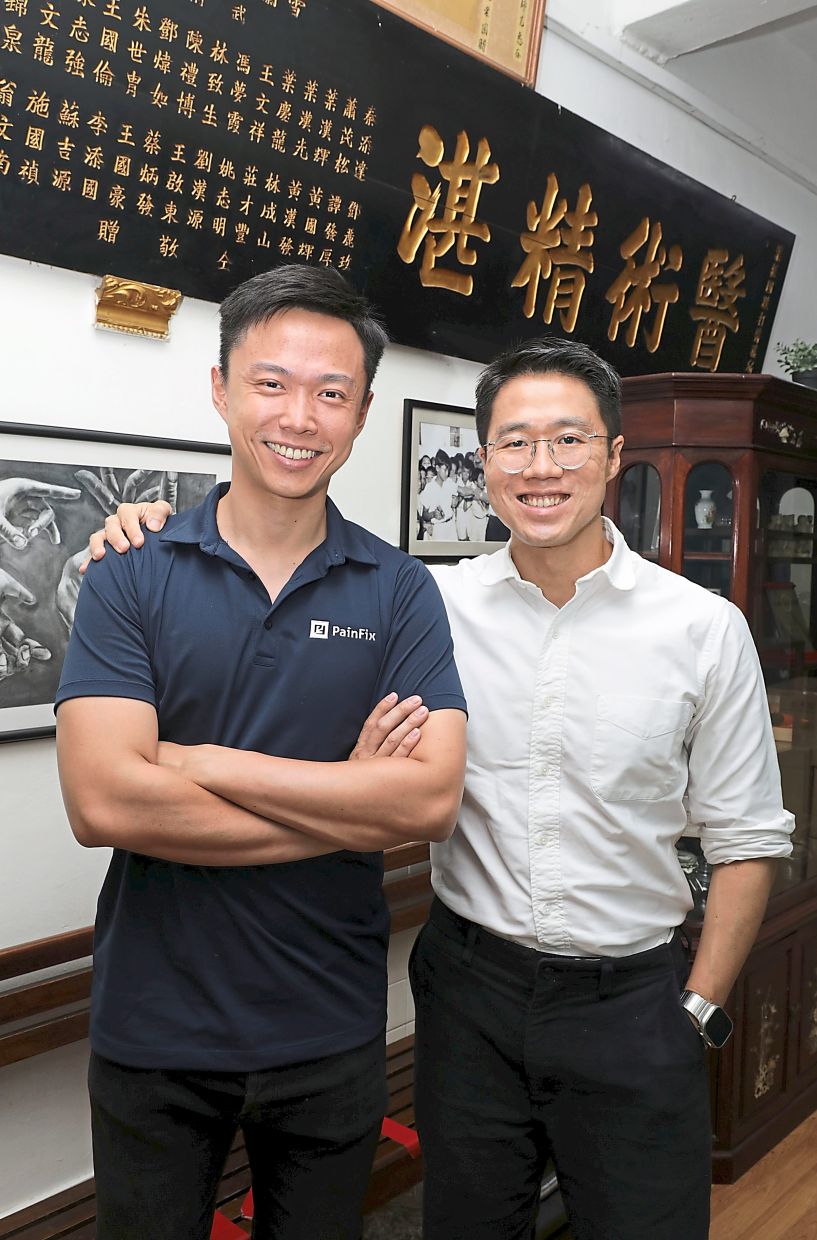 Fan (left) and Yen Tse knew that scientific evidence was necessary for the next step to expand their business.