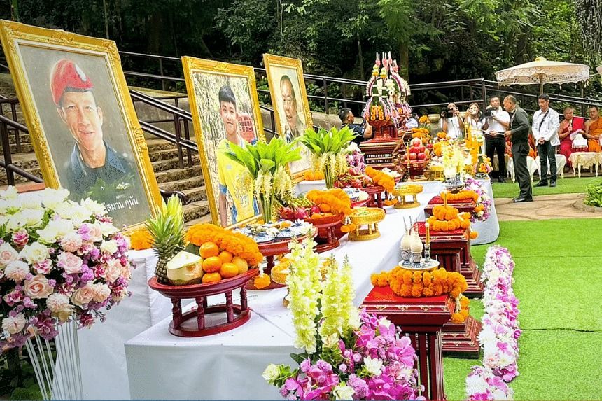 Ceremony at Thai cave to mark fifth anniversary of rescue mission - Vimarsana News