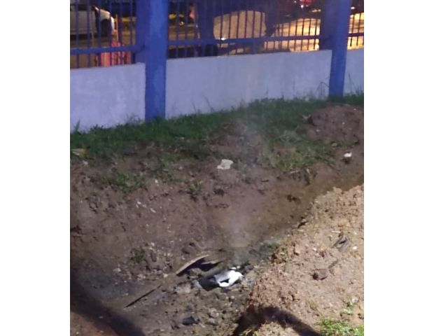 Electrical substation in Kampung Keramat catches fire, showering street with sparks - Vimarsana News