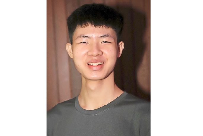 Chong, 19, is looking forward to life as an undergraduate.